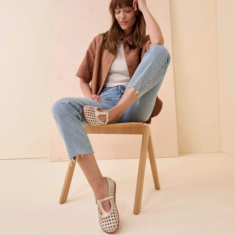 Ballerine Femme Colleen Perle