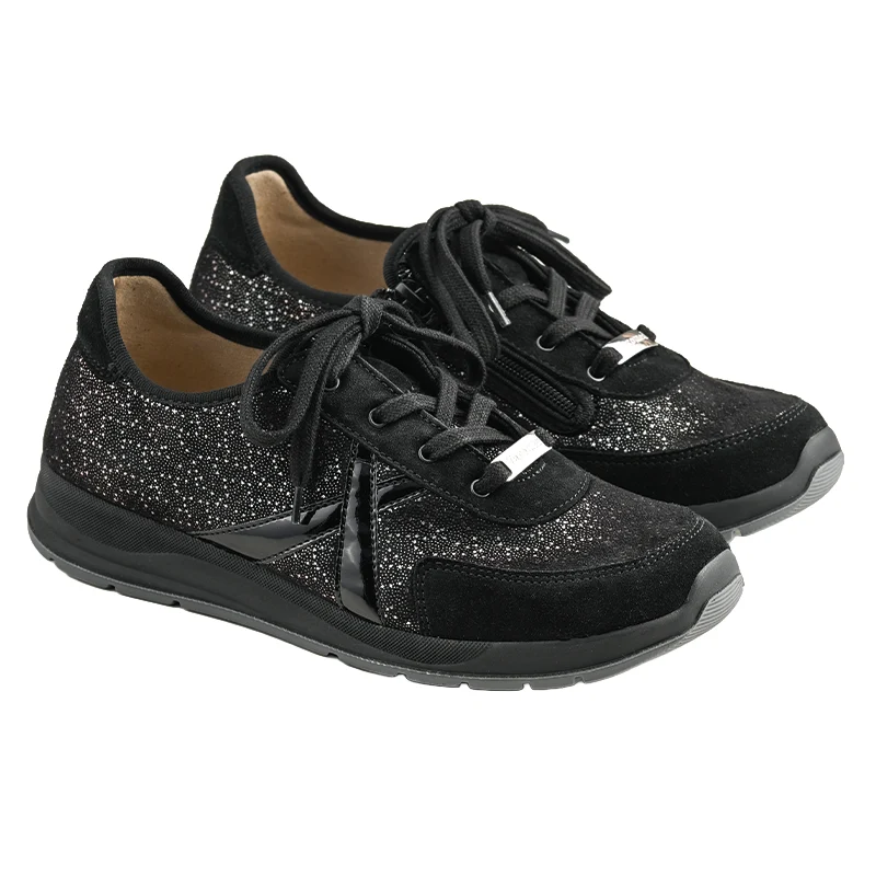 Chaussure à lacets Femme Kioto Noir