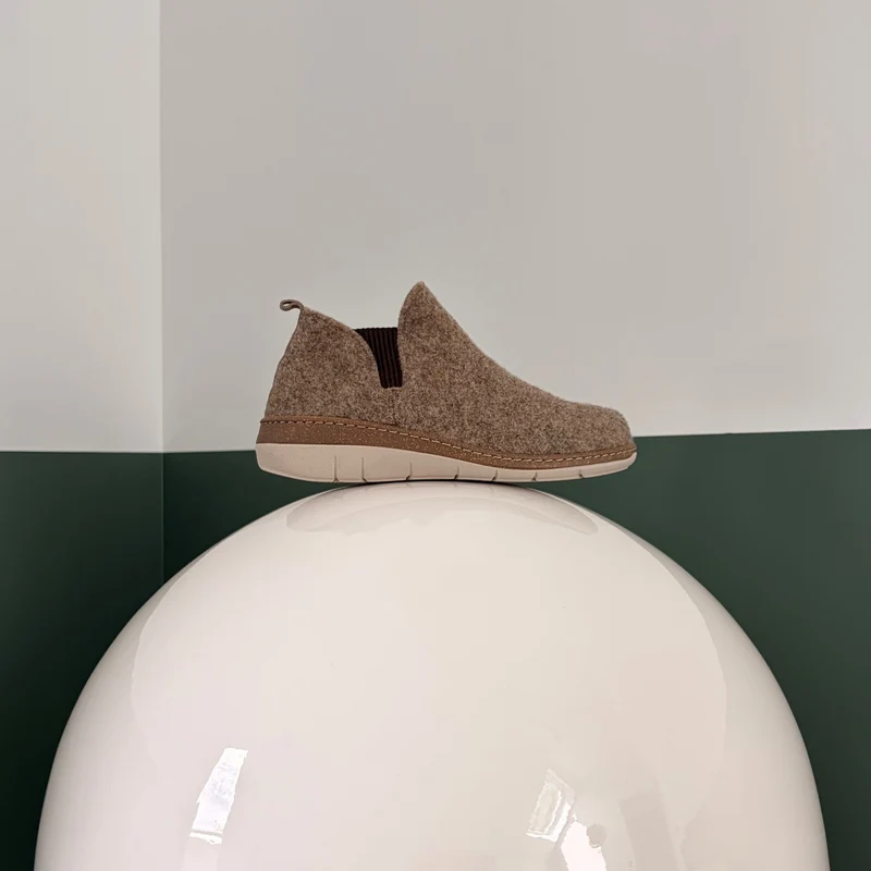 Chausson Femme Wilma Marron