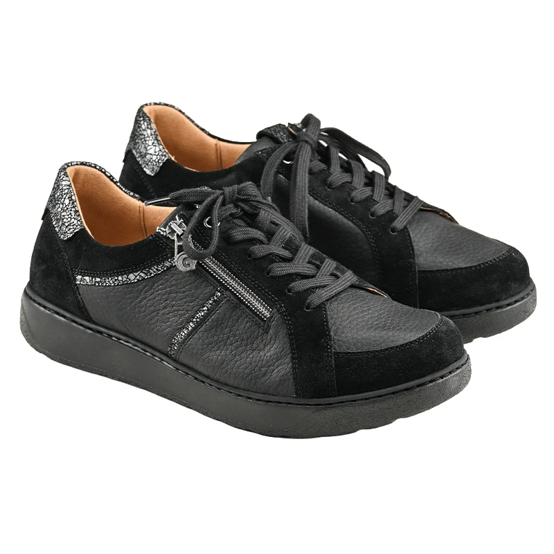 Chaussure à lacets Femme Kelly Noir