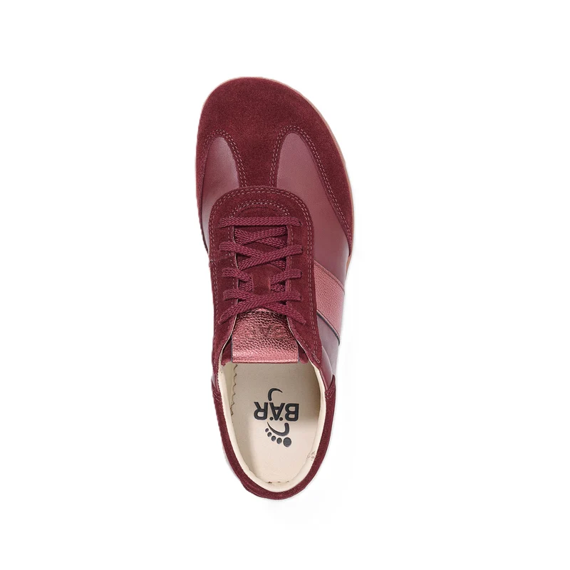 Basket Femme Elody Bordeaux