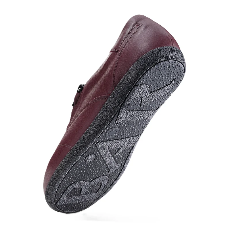 Chaussure à lacets Femme Clea Bordeaux