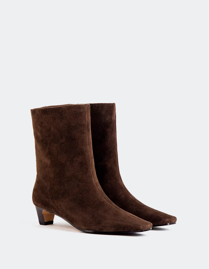 Primella Brown Suede