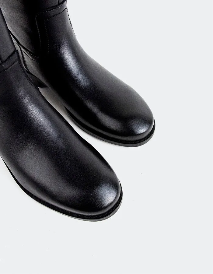 Nolene Black Leather