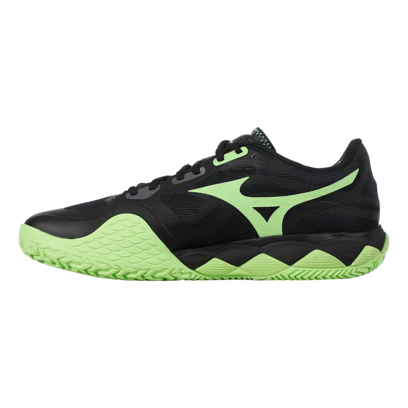 Wave Enforce Tour 2 Chaussures padel Hommes - noir, vert fluo