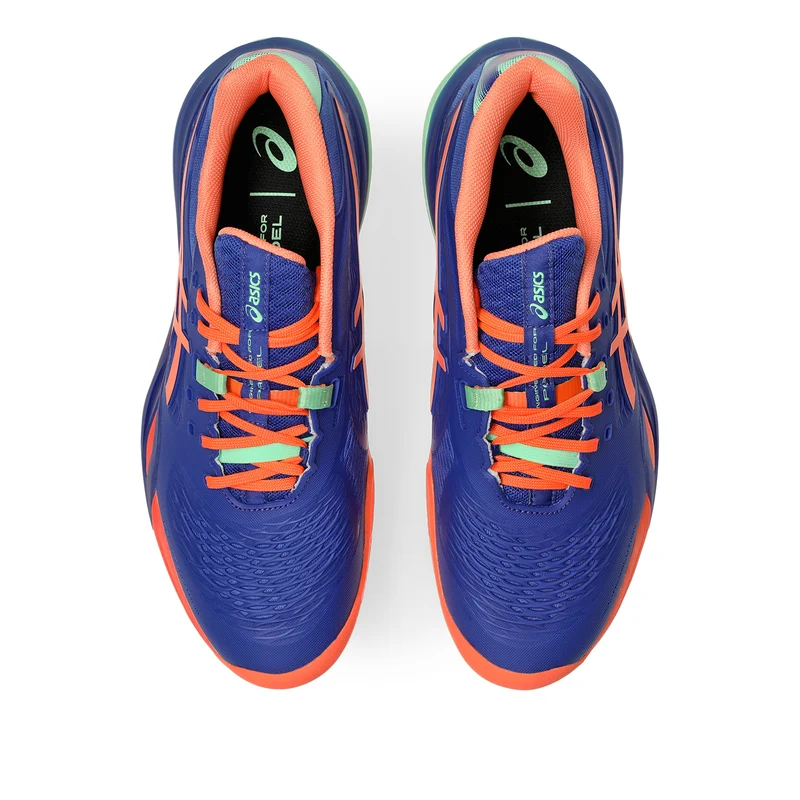 Gel-Resolution X Chaussures padel Hommes - bleu foncé, corail