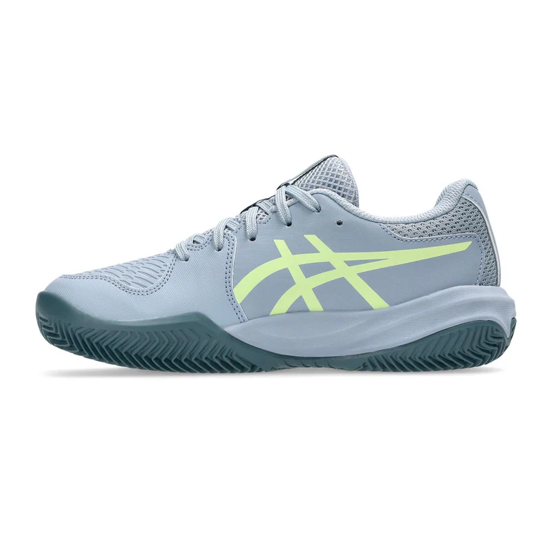 Gel-Resolution X GS Chaussure terre battue Enfants - gris, jaune lemon