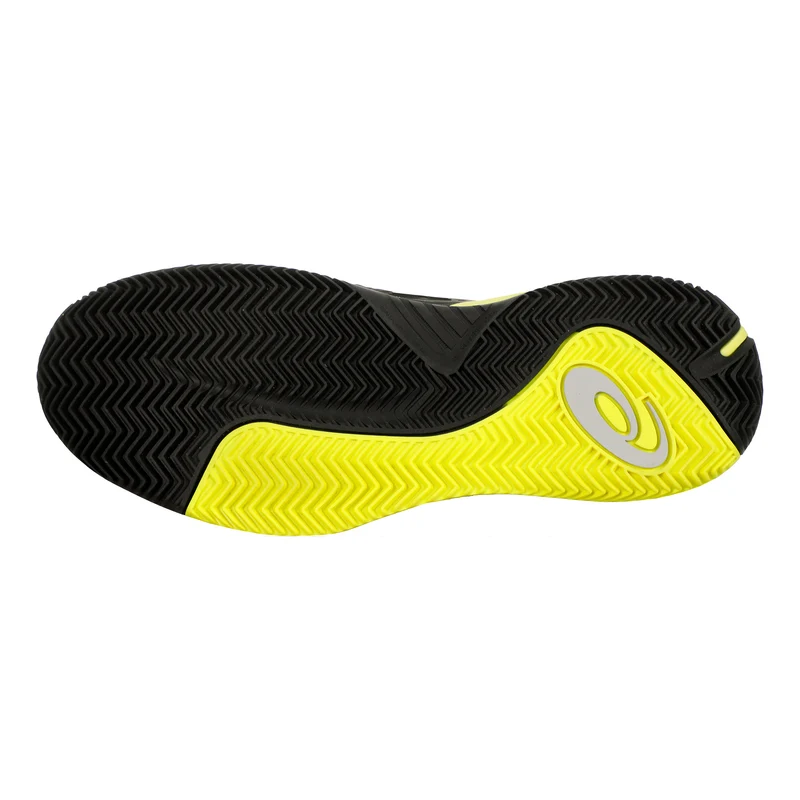 Gel-Resolution X Chaussure terre battue Hommes - noir, jaunes fluo