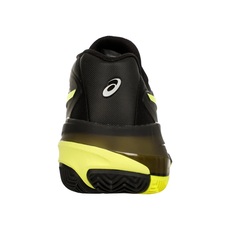 Gel-Resolution X Chaussure terre battue Hommes - noir, jaunes fluo