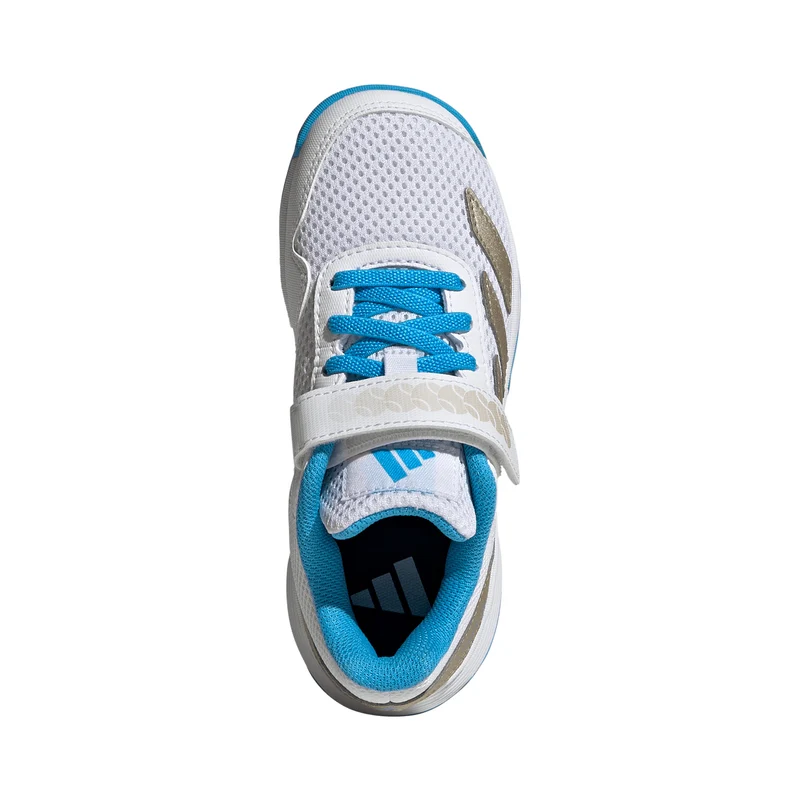 Courtflash CF Chaussure terre battue Enfants - blanc, argent