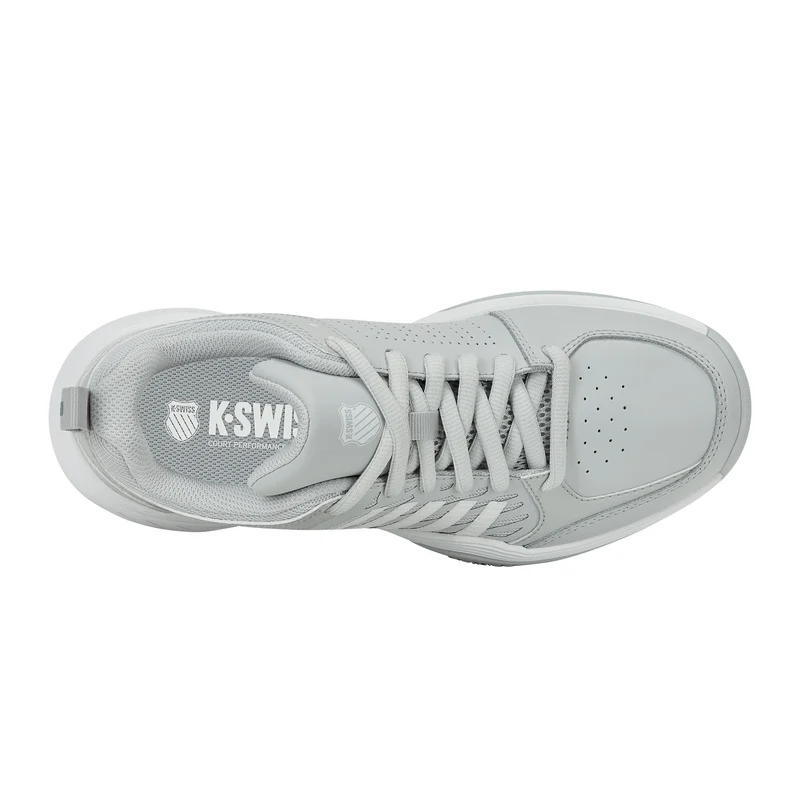 Court Express 2 Chaussure moquette Femmes - gris clair, blanc