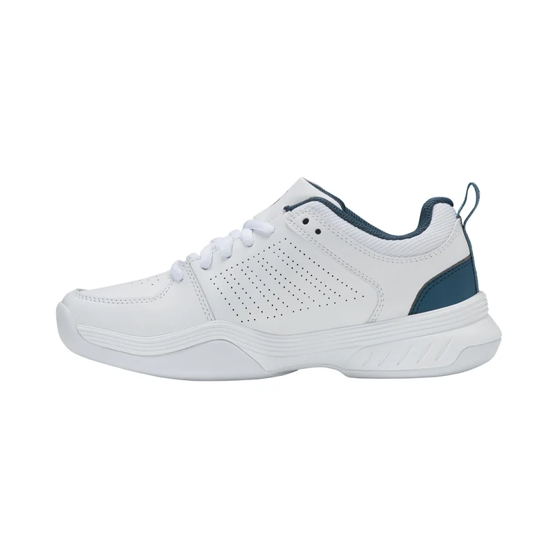 Court Express 2 Chaussure moquette Enfants - blanc, bleu petrol
