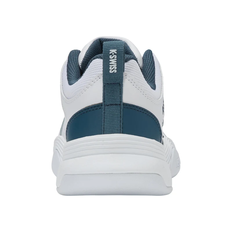 Court Express 2 Chaussure moquette Enfants - blanc, bleu petrol