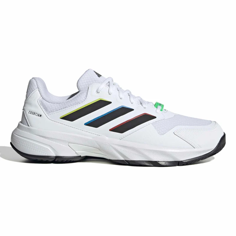 CourtJam Control 3 Chaussures toutes surfaces Hommes - blanc cassé, multicouleur