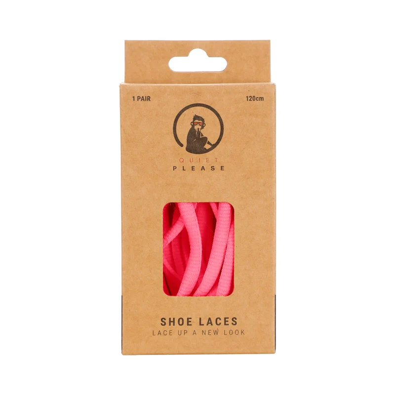QP shoe laces 120cm Lacets - rose