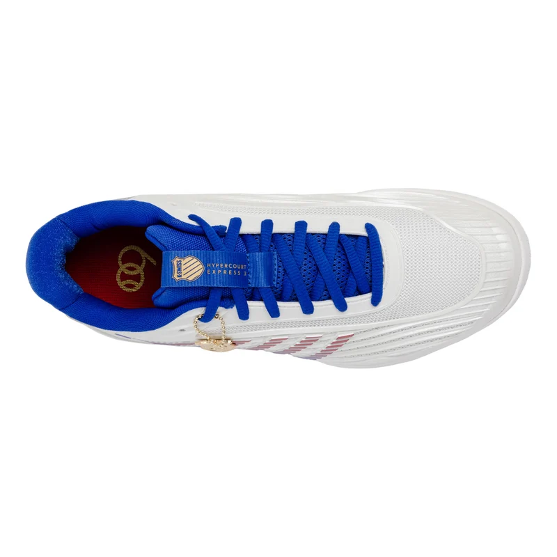 Hypercourt Express 3 60 Years Special Edition Chaussures toutes surfaces Hommes - blanc, bleu