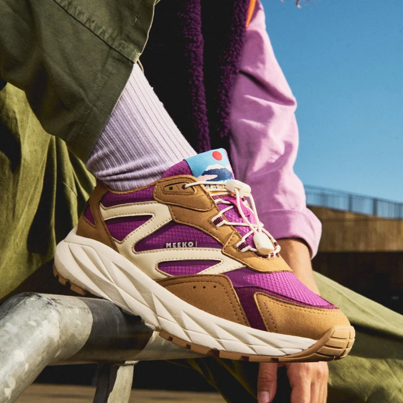 HONU - MAUVE - BASKETS TECHNIQUES ET DURABLES