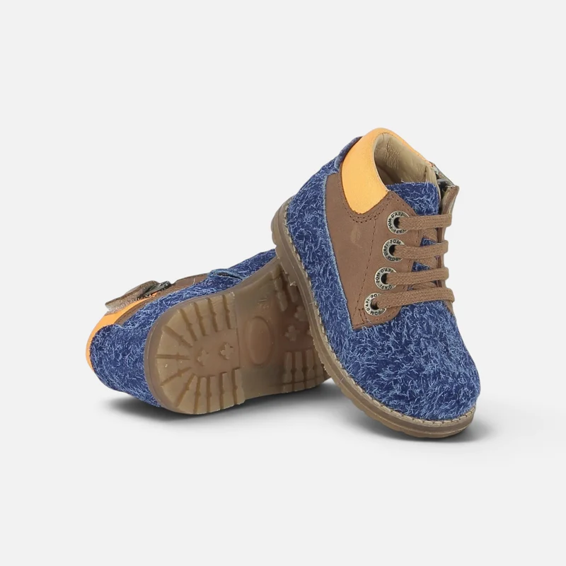 BOB ZIP WORK - MUSGO-NAPPA - ELECTRIC-BROWN-ORANG