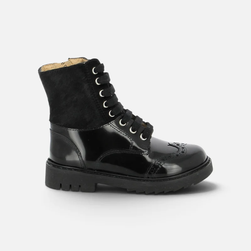SID HI DERBY - COLLEGE-PONY - NOIR SEM NOIRE