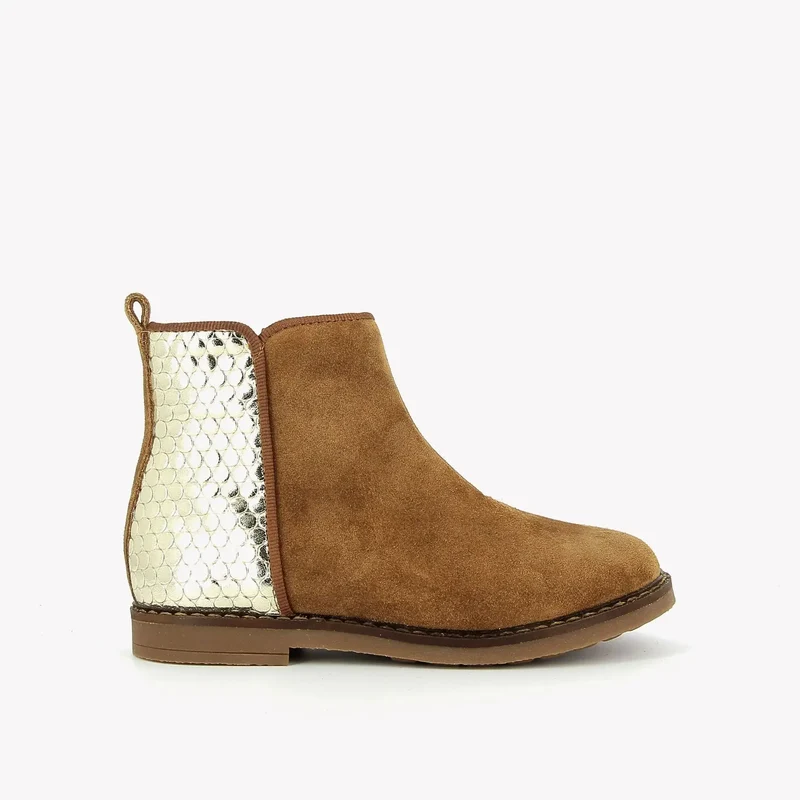 TRIP BACK - VELOURS OILY-CR - CARAMEL-PLATINE