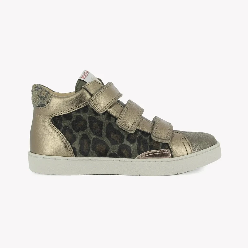 TOP TOUCH EASY - LAMINATO-LEOPAR - BRONZO LAME-KAKI