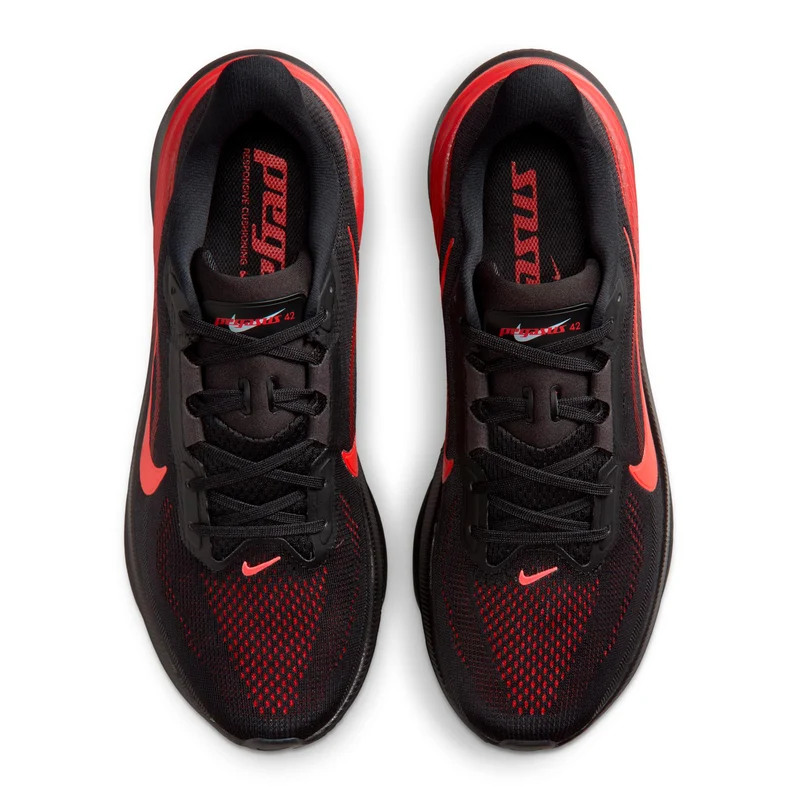 Pegasus 42 Chaussure de running sans stabilisateurs Hommes - noir, rouge