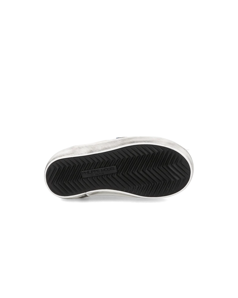 Sneaker Prsx Baby, White Cognac Neon Yellow