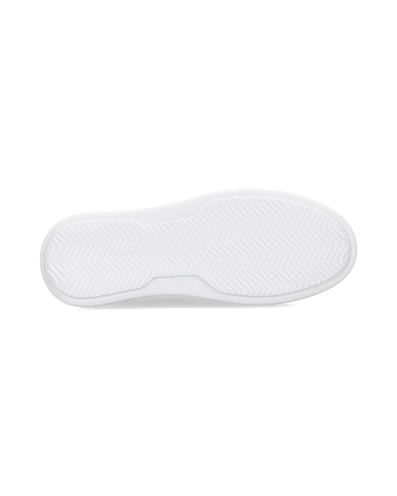 Sneakers Temple Men, White Grey