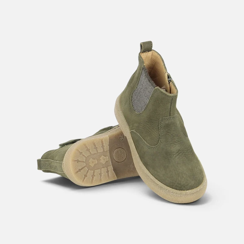 TRIX JOD ZIP - NUBUCK GRAINE - KAKI