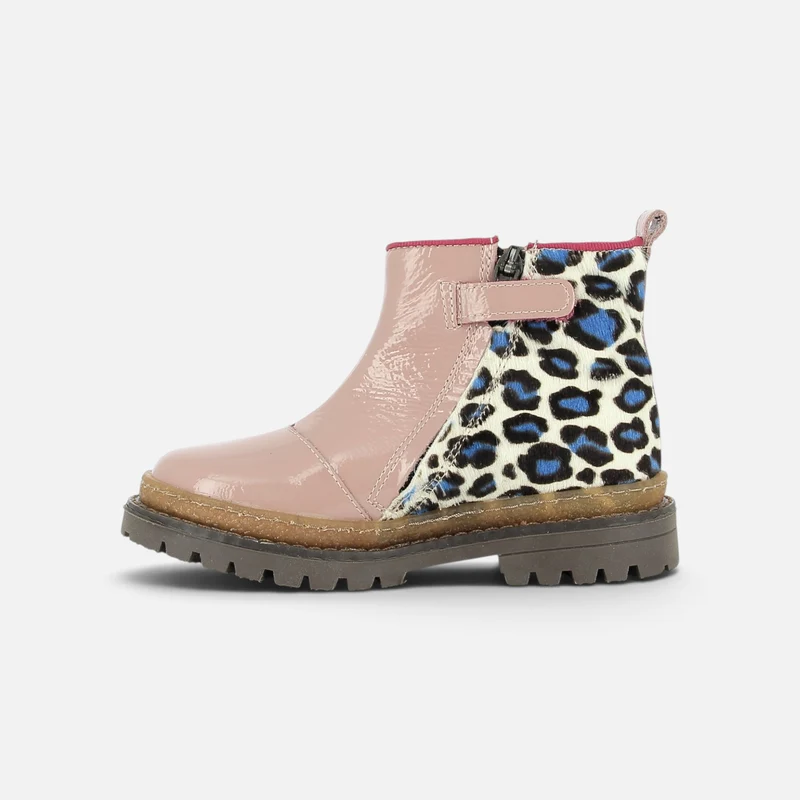 WALL BOOTS - VERNIS-KAMARI - FUSHIA-BIANCO BLEU