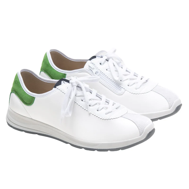 Chaussure à lacets Homme Windsor Blanc-Vert