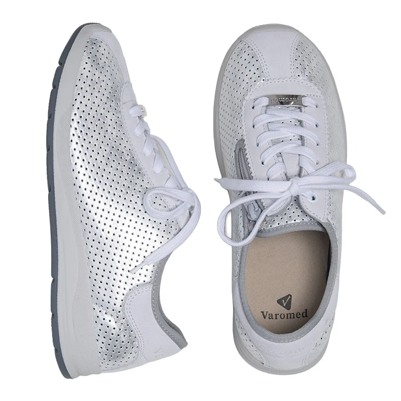 Chaussure à lacets Femme Windsor Argent