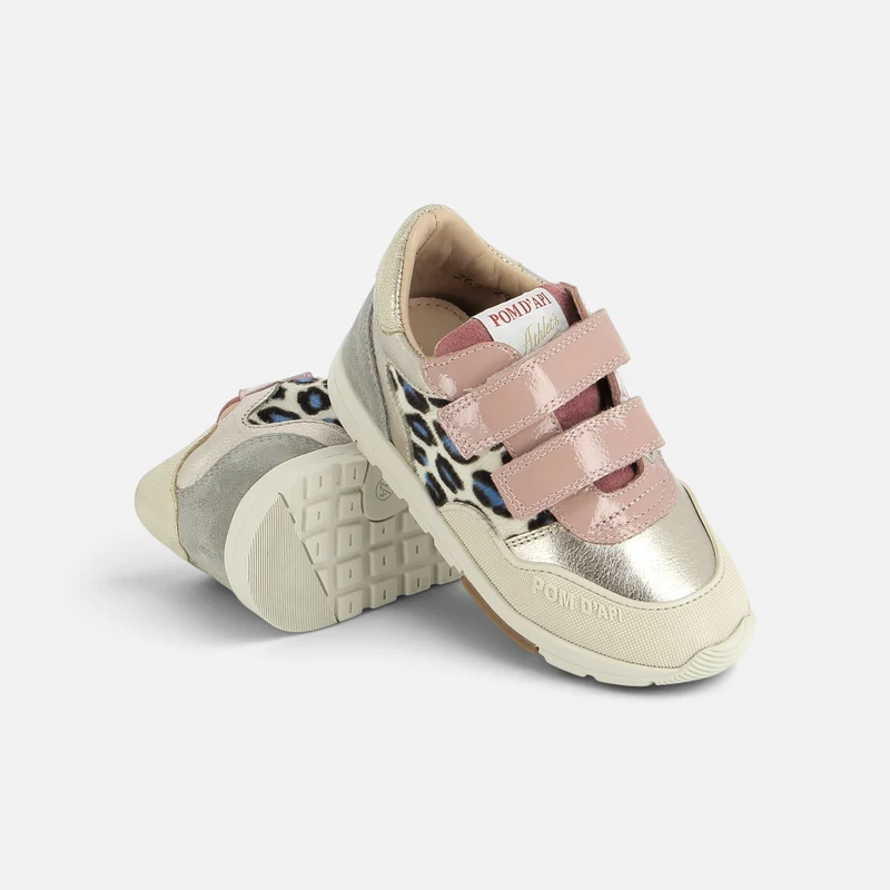 POUSS RACE BUMP - LAMINATO-VERNIS - NUDE-PINK