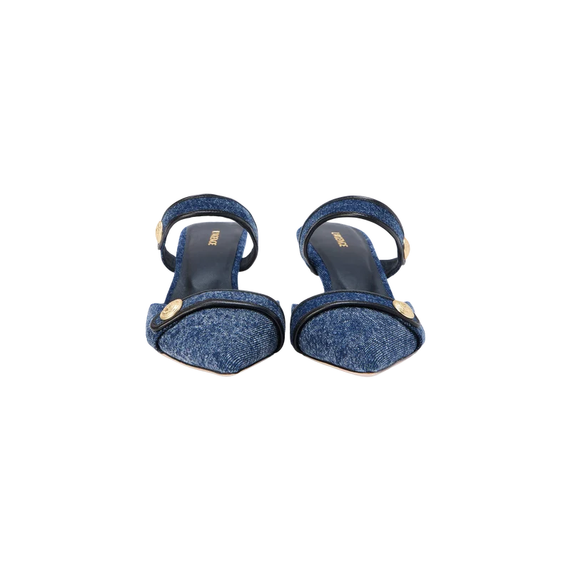 Gilliane Denim Mule