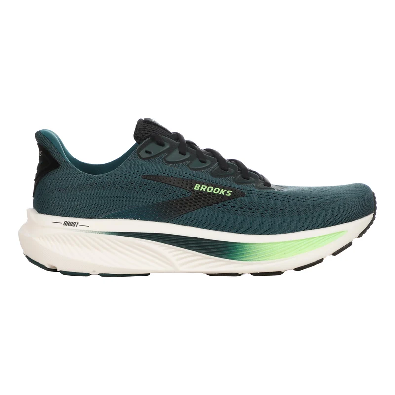 Ghost 17 Chaussure de running sans stabilisateurs Hommes - vert foncé, noir