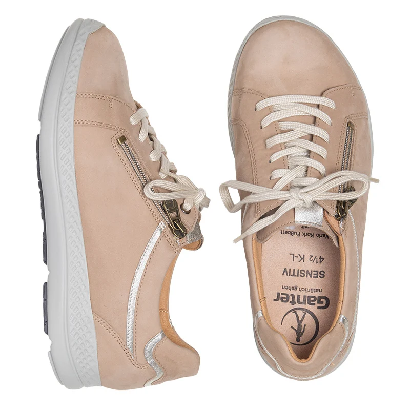 Chaussure à lacets Femme Karla Caramel