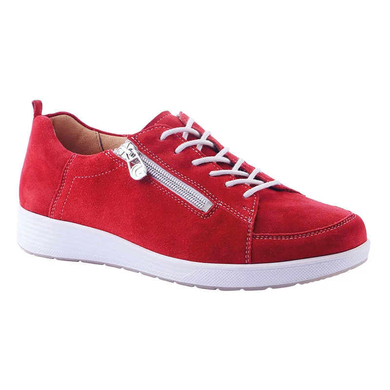 Basket Femme Klarisse Rouge