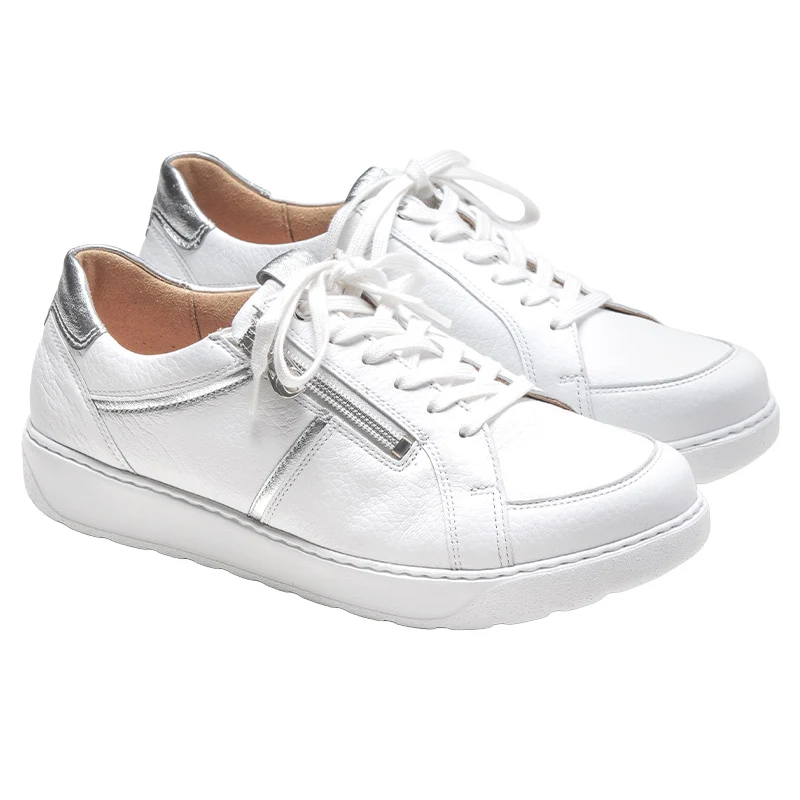 Chaussure à lacets Femme Kelly Blanc