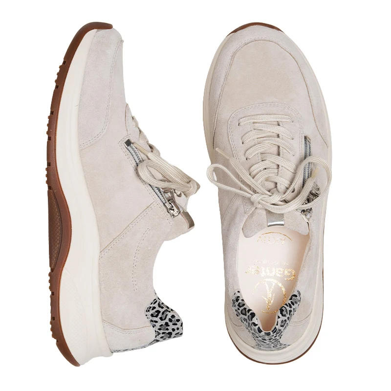 Chaussure à lacets Femme Fly Ecru