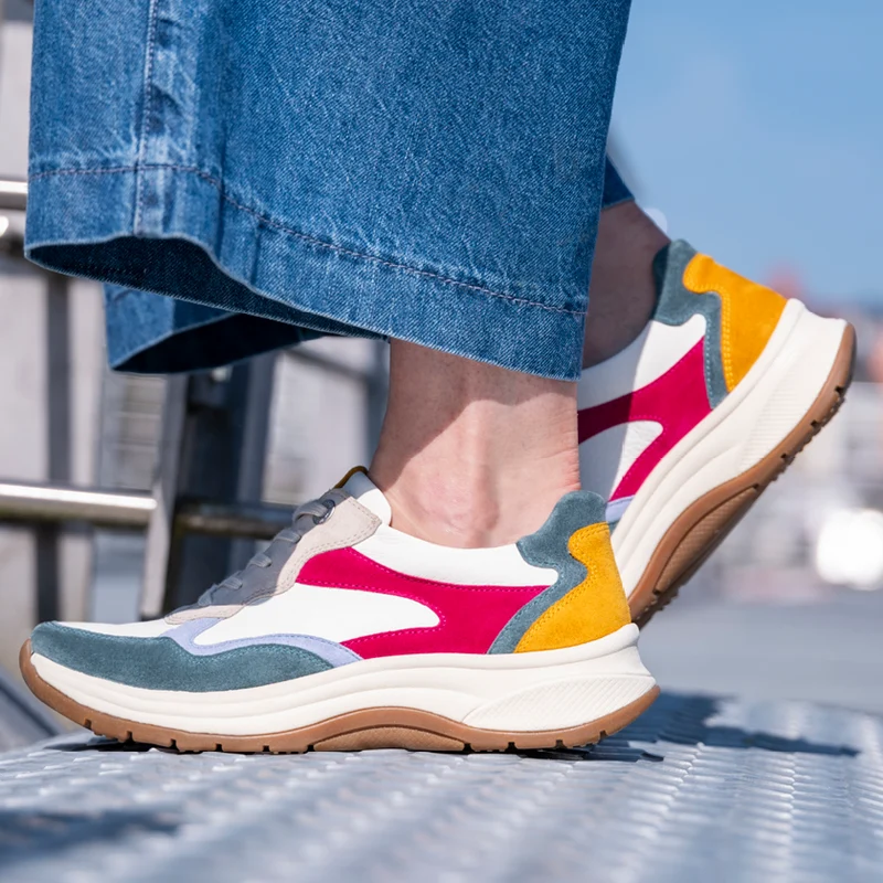 Chaussure à lacets Femme Fly Ecru