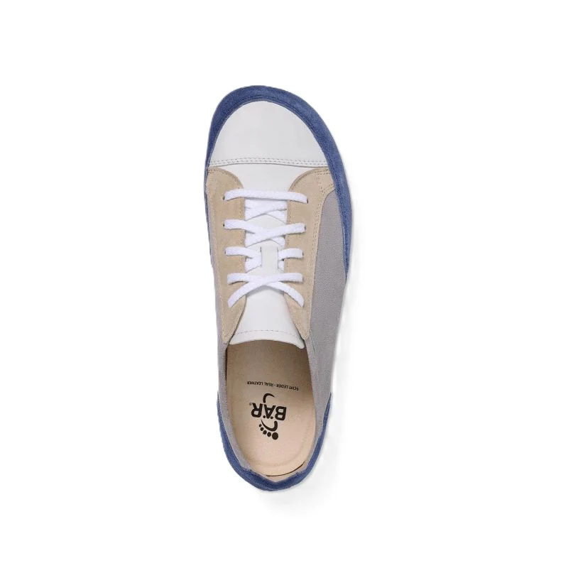Chaussure à lacets Femme Emma Bleu-Blanc