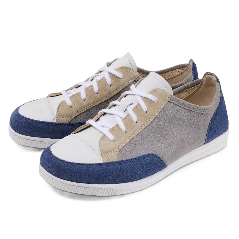 Chaussure à lacets Femme Emma Bleu-Blanc