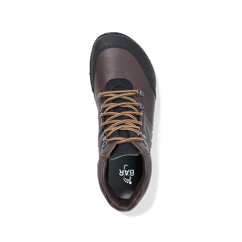 Chaussure de randonnee Mixte Mountain Brun fonce
