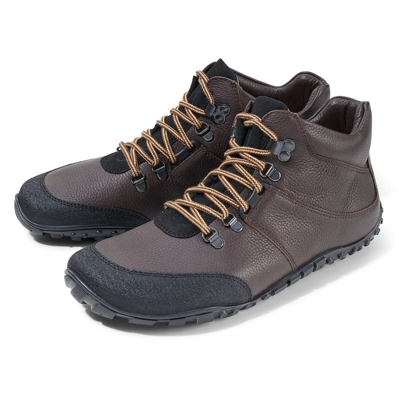 Chaussure de randonnee Mixte Mountain Brun fonce