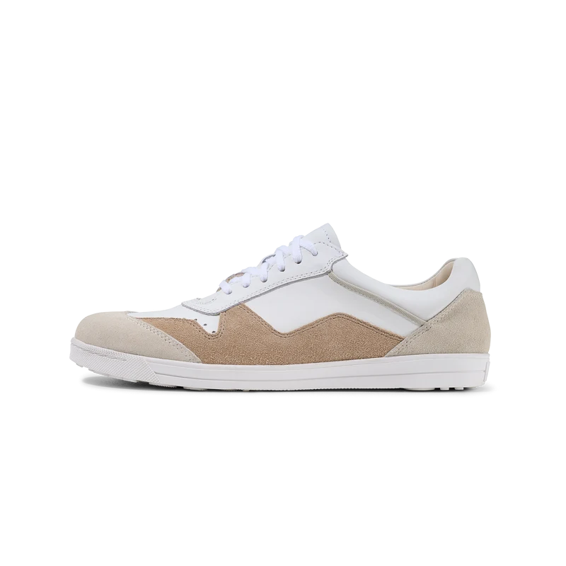 Basket Femme Alea Blanc - Beige