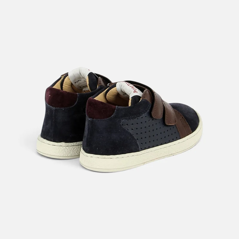 MOUSSE EASY PERFO - VELOURS-ALCE - NAVY-BROWN
