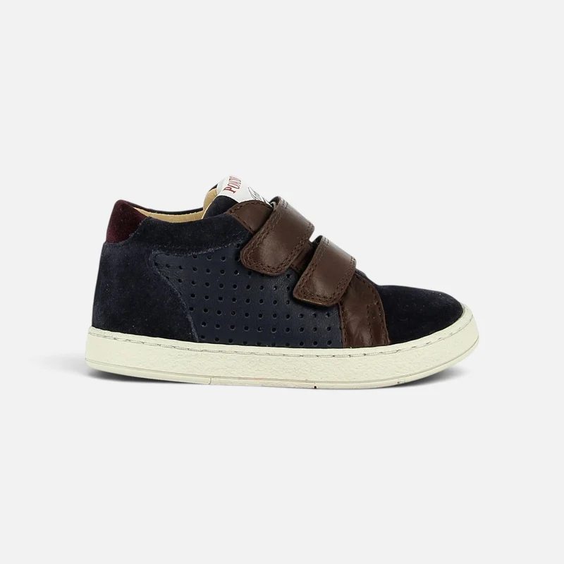 MOUSSE EASY PERFO - VELOURS-ALCE - NAVY-BROWN