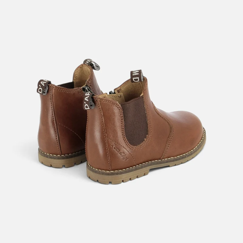 BOB ZIP BOOTS - SPALL - CUOIO