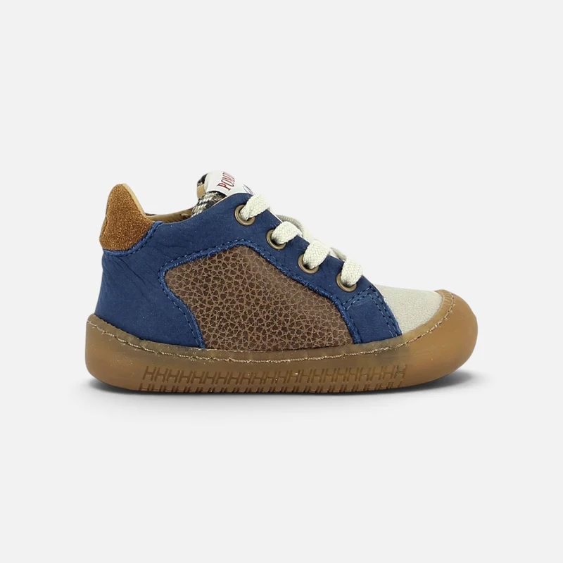 YAKA STAR - NUBUCK-NOMADA - BLUE-BROWN