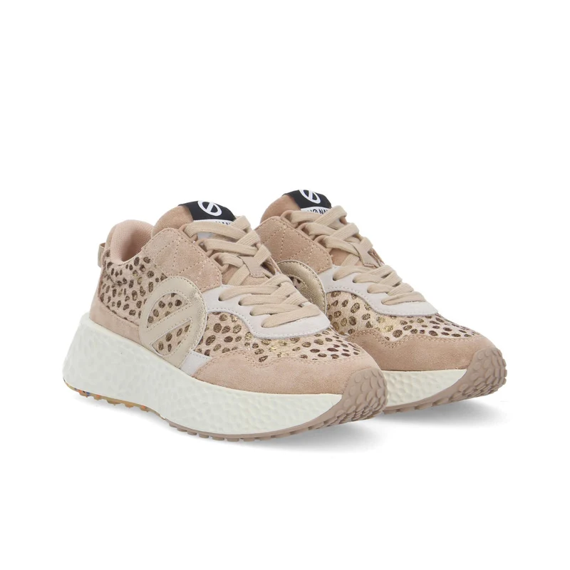 CARTER JOGGER W - BEIGE/LEOPARD